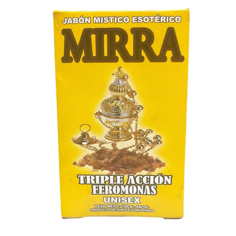 Myrrh mystic esoteric bar soap / jabón de mirra místico esotérico